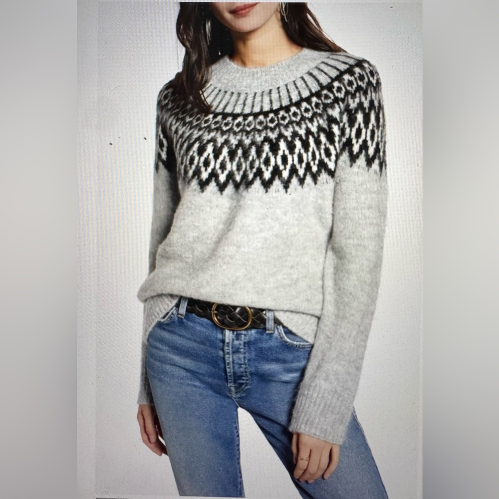 Women’s Treasure & Bond Fair Isle Sweater - Picture 7 of 9